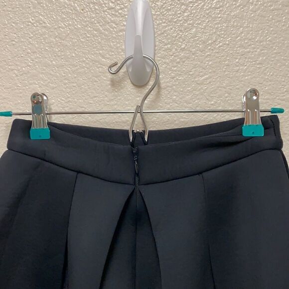 Kaelen Neoprene Pleated A-Line Skirt XS - Picture 4 of 5